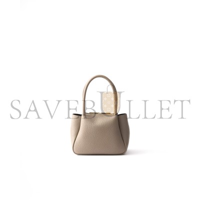PRADA LEATHER MINI HANDBAG 1BA362 (19.5*18*9cm) 